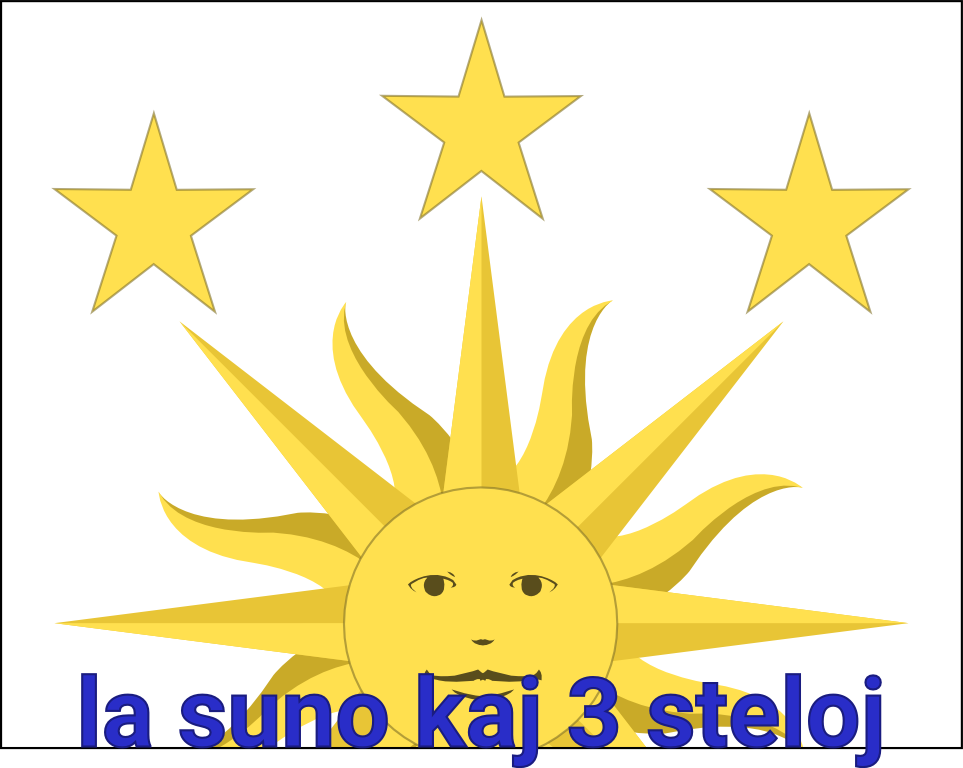 La Suno Kaj 3 Steloj